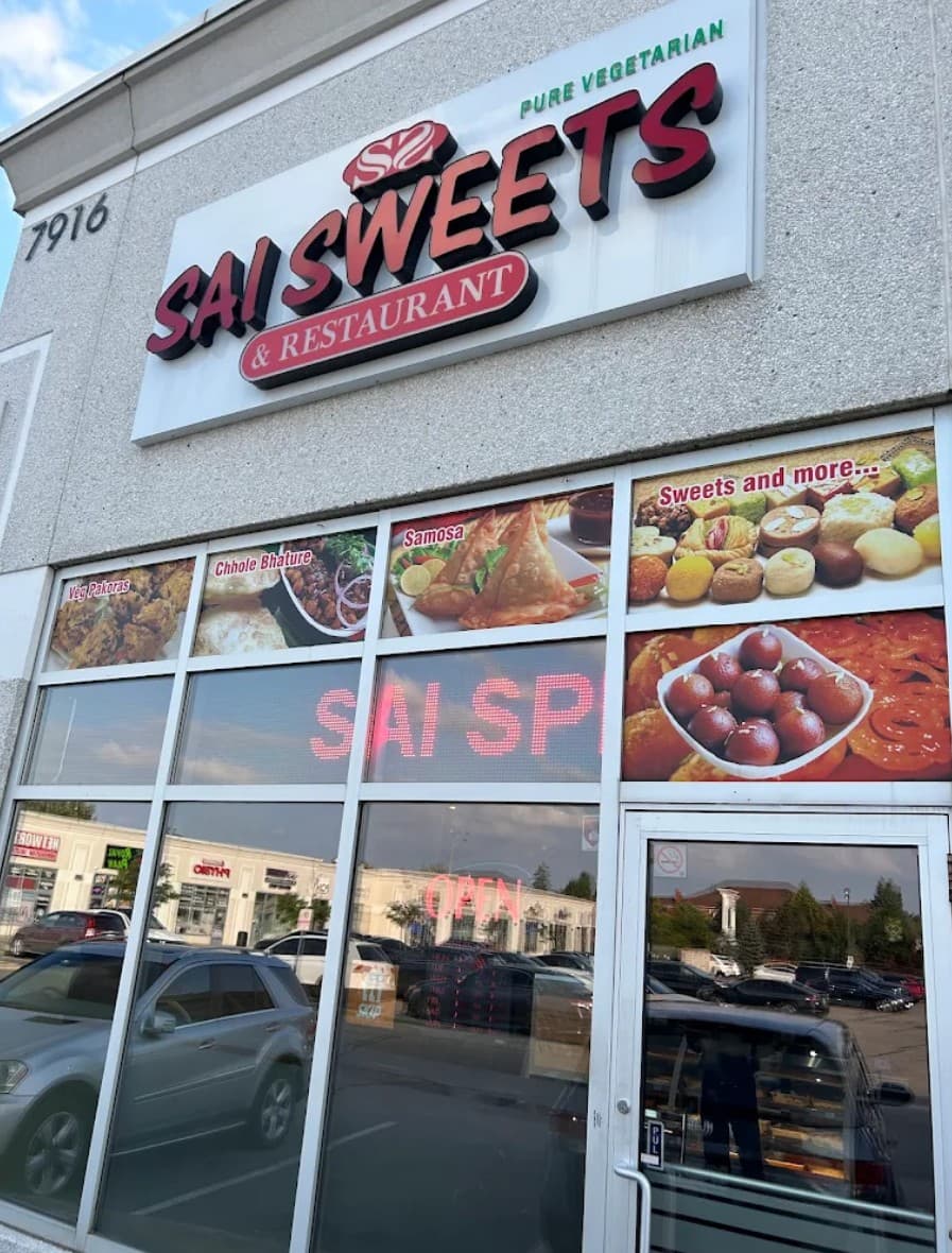 Food at Sai Sweets